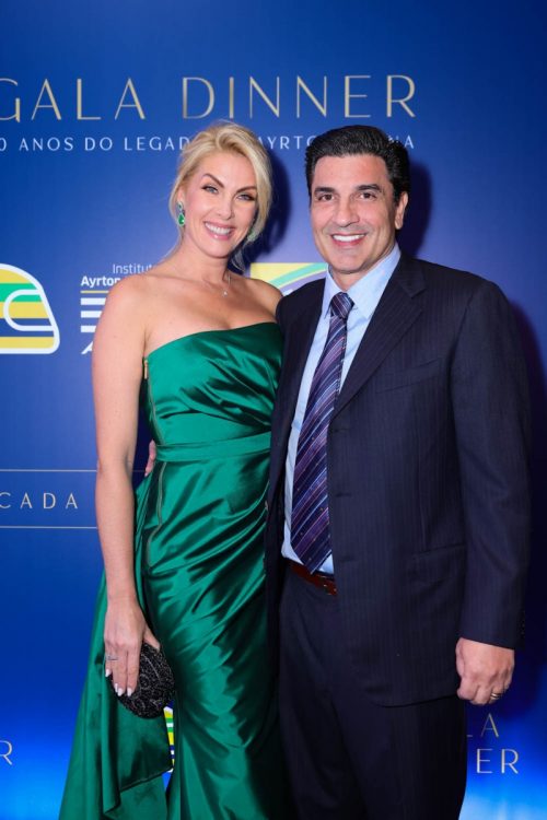 Ana Hickmann e Edu Guedes