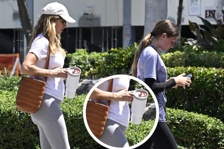 Gisele Bündchen com a filha Vivian - Reprodução/Instagram e Grosby Group