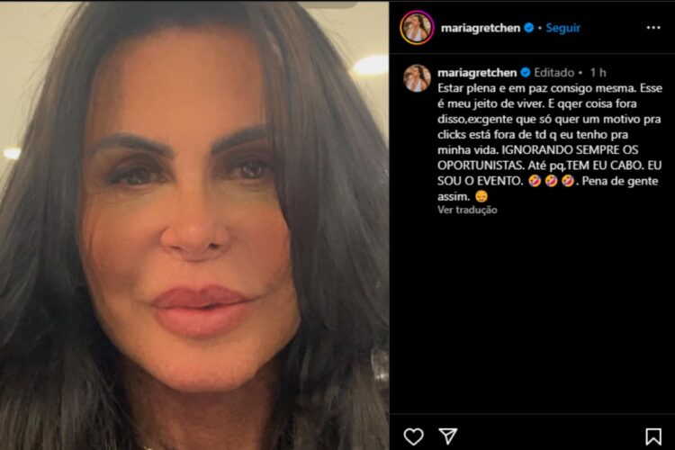 Gretchen compra briga com Jenny Miranda