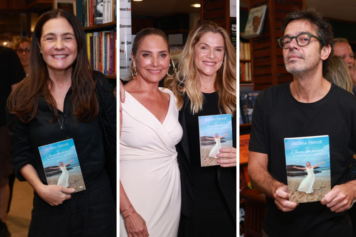 Heloísa Perissé, Ingrid Guimarães, Adriana Esteves e Bruno Mazzeo