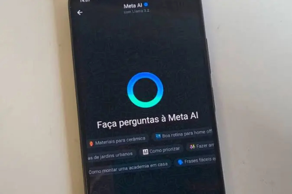 Inteligência artificial no whatssap