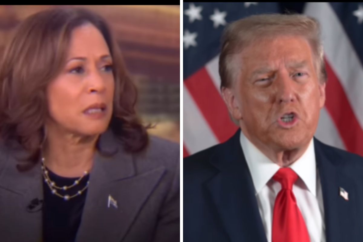 Kamala e Trump