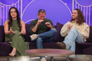 Kyra Gracie, Malvino Salvador e Vitor Kley no 