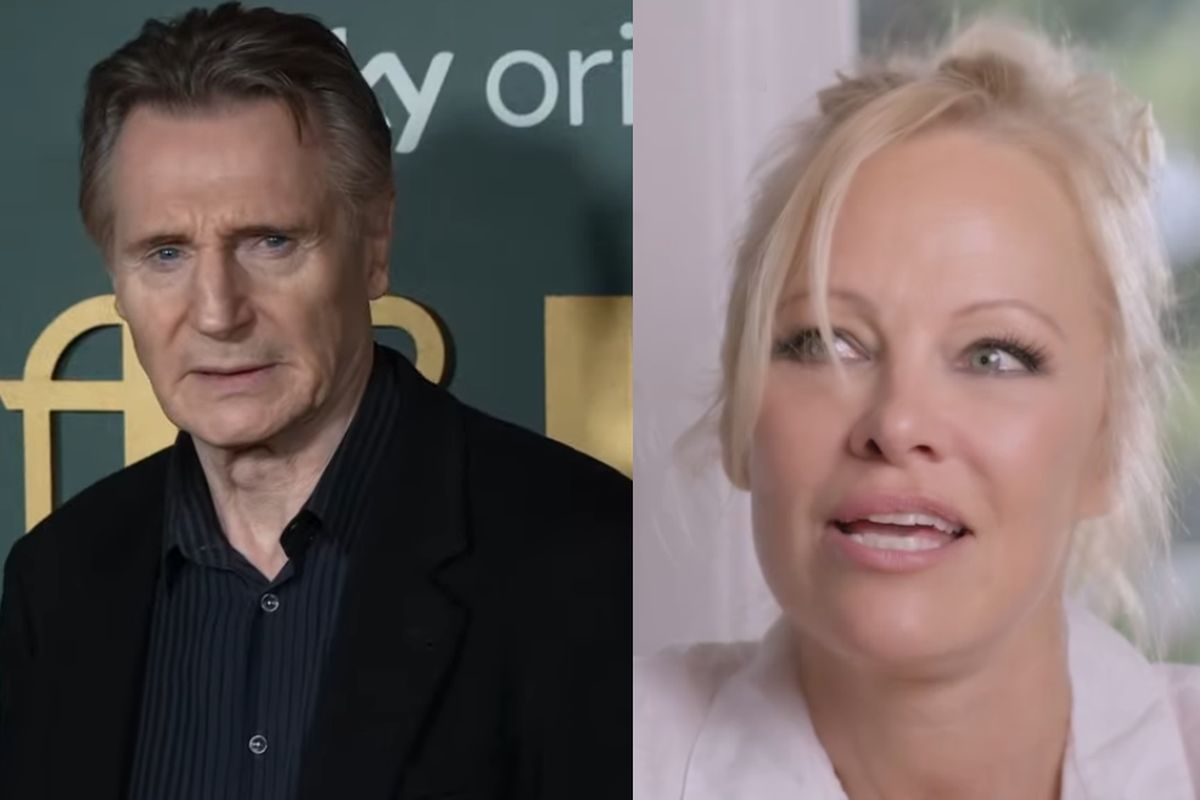 Liam Neeson, Pamela Anderson