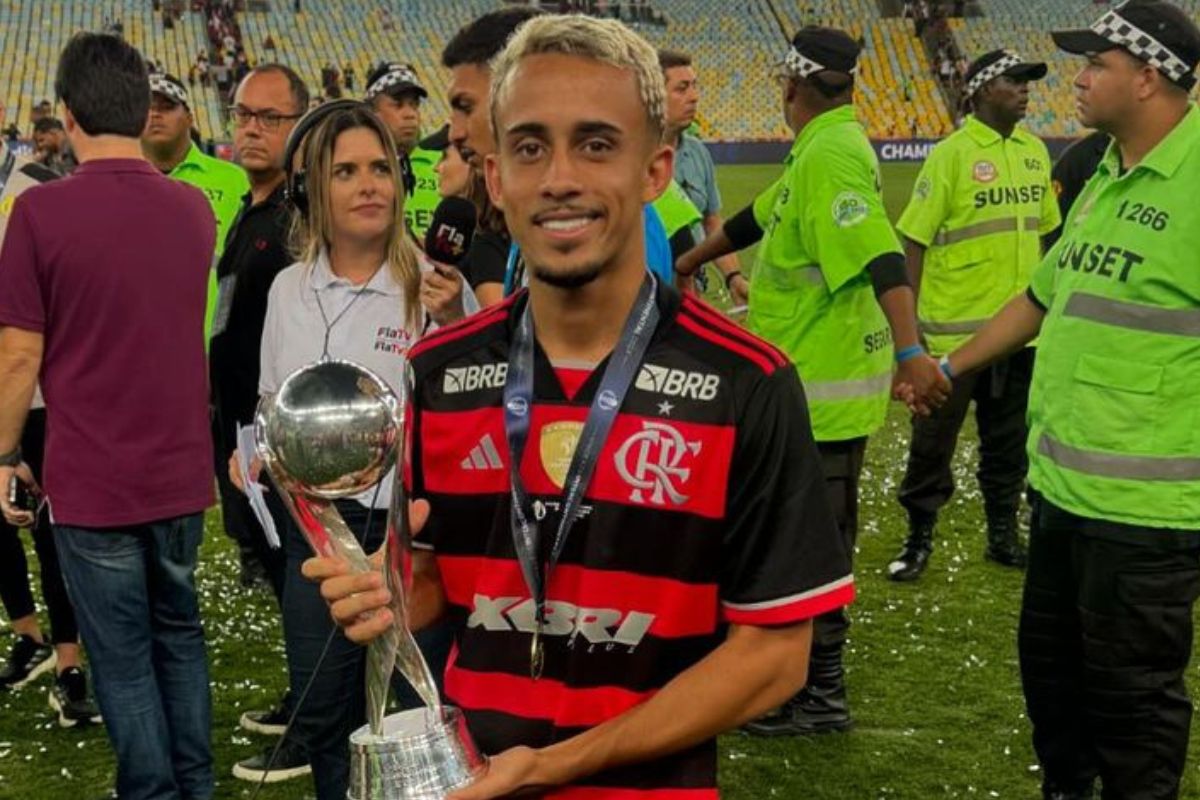 Matheus Gonçalves, jogador do Flamengo