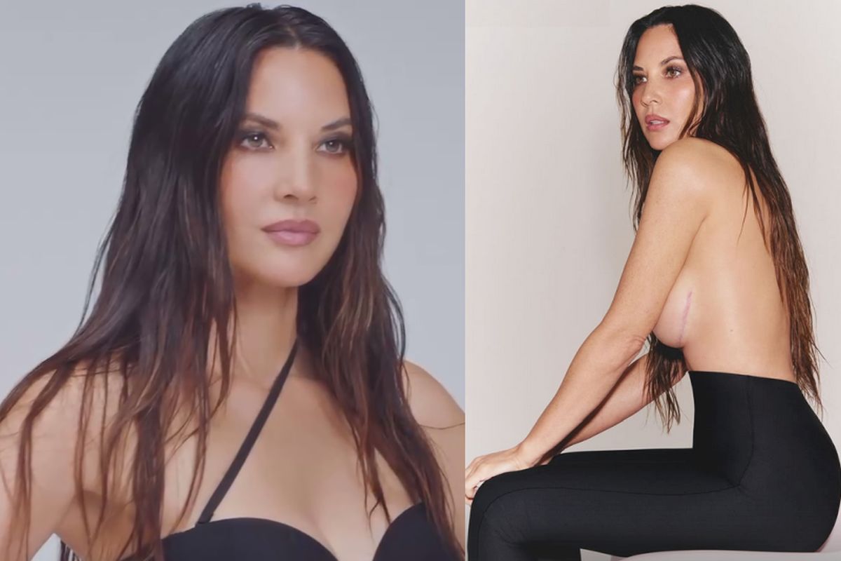 Olivia Munn em campanha da marca SKIMS