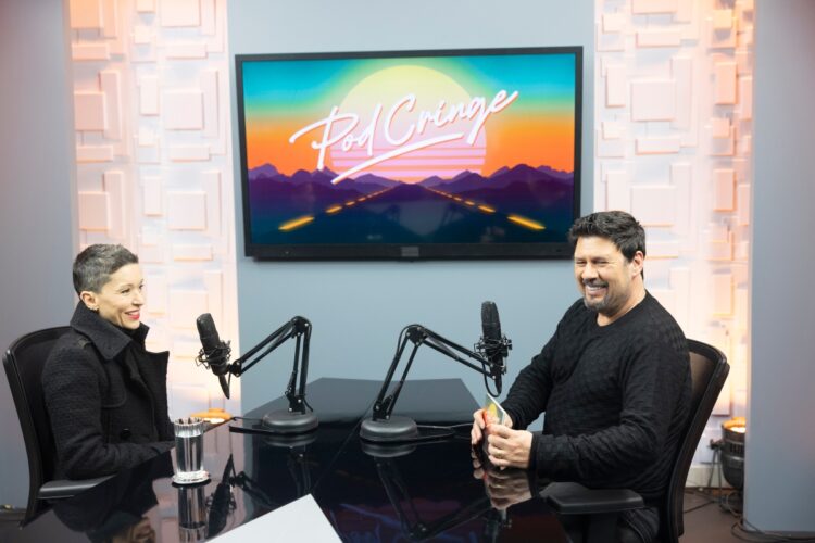 Patrícia Mark no Pod Gringe com Michael Keller