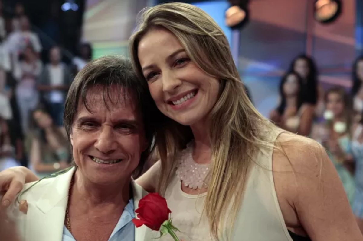 Roberto Carlos e Luana Piovani