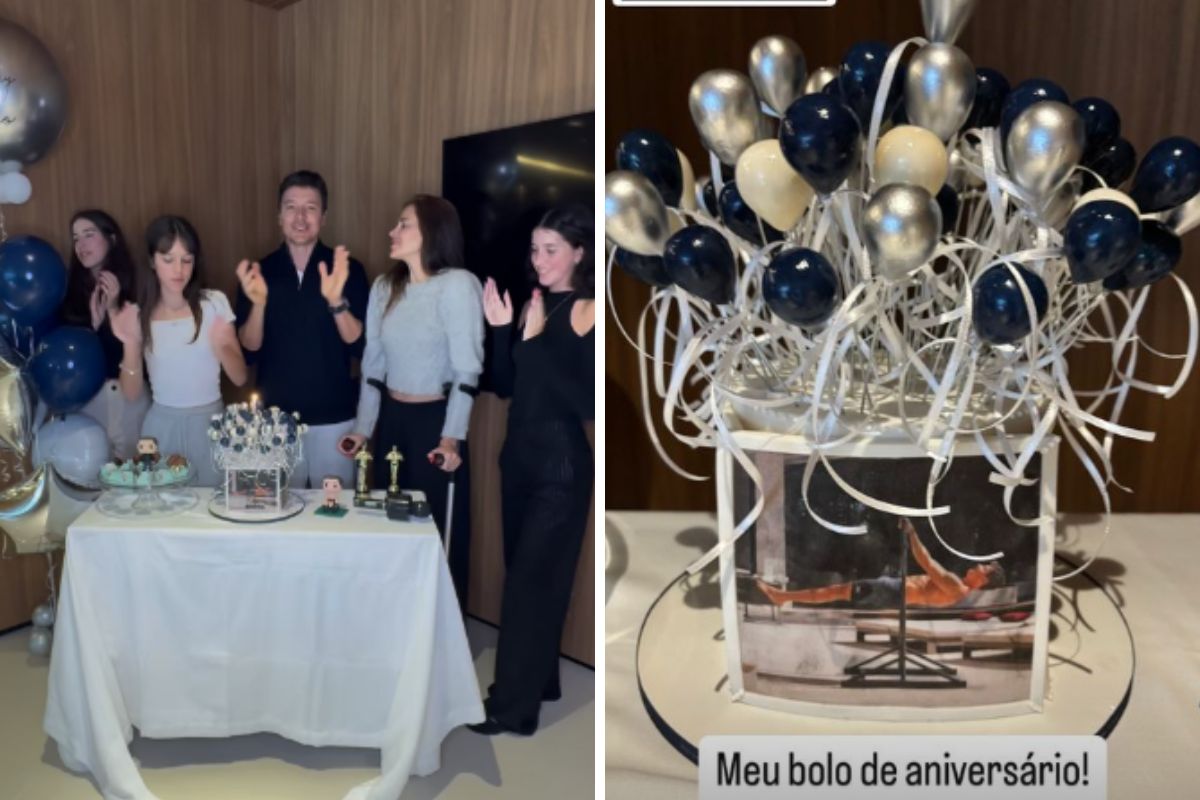 Rodrigo Faro no aniversário