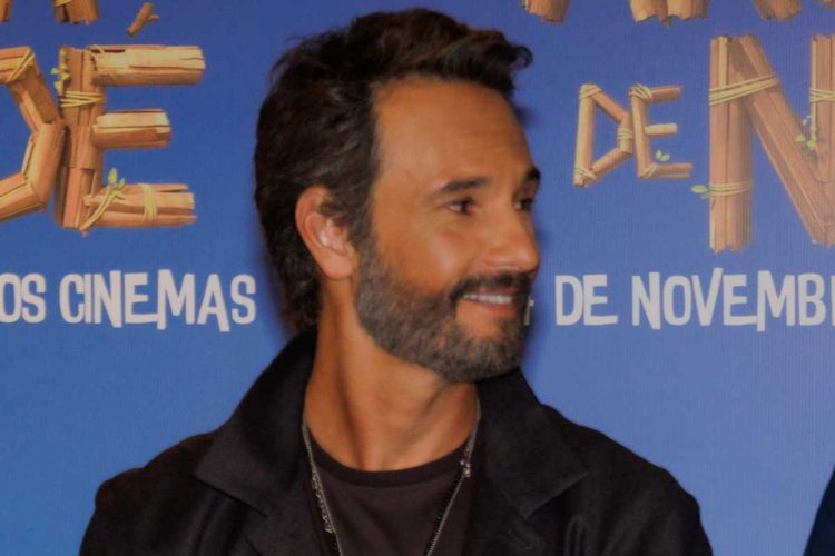 Rodrigo Santoro em evento do filme "Arca de Noé"