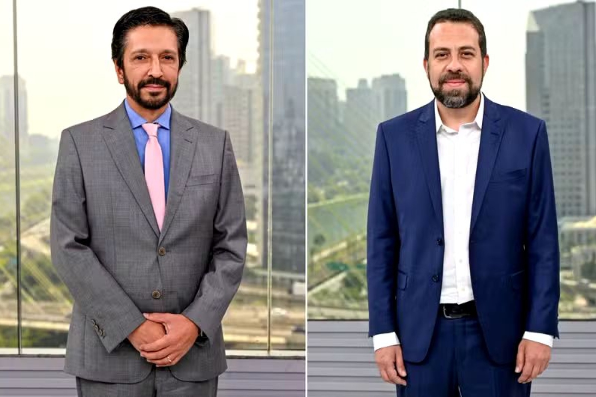 Ricardo Nunes e Guilherme Boulos