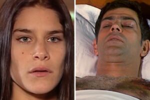 Serena se emociona com Rafael em 