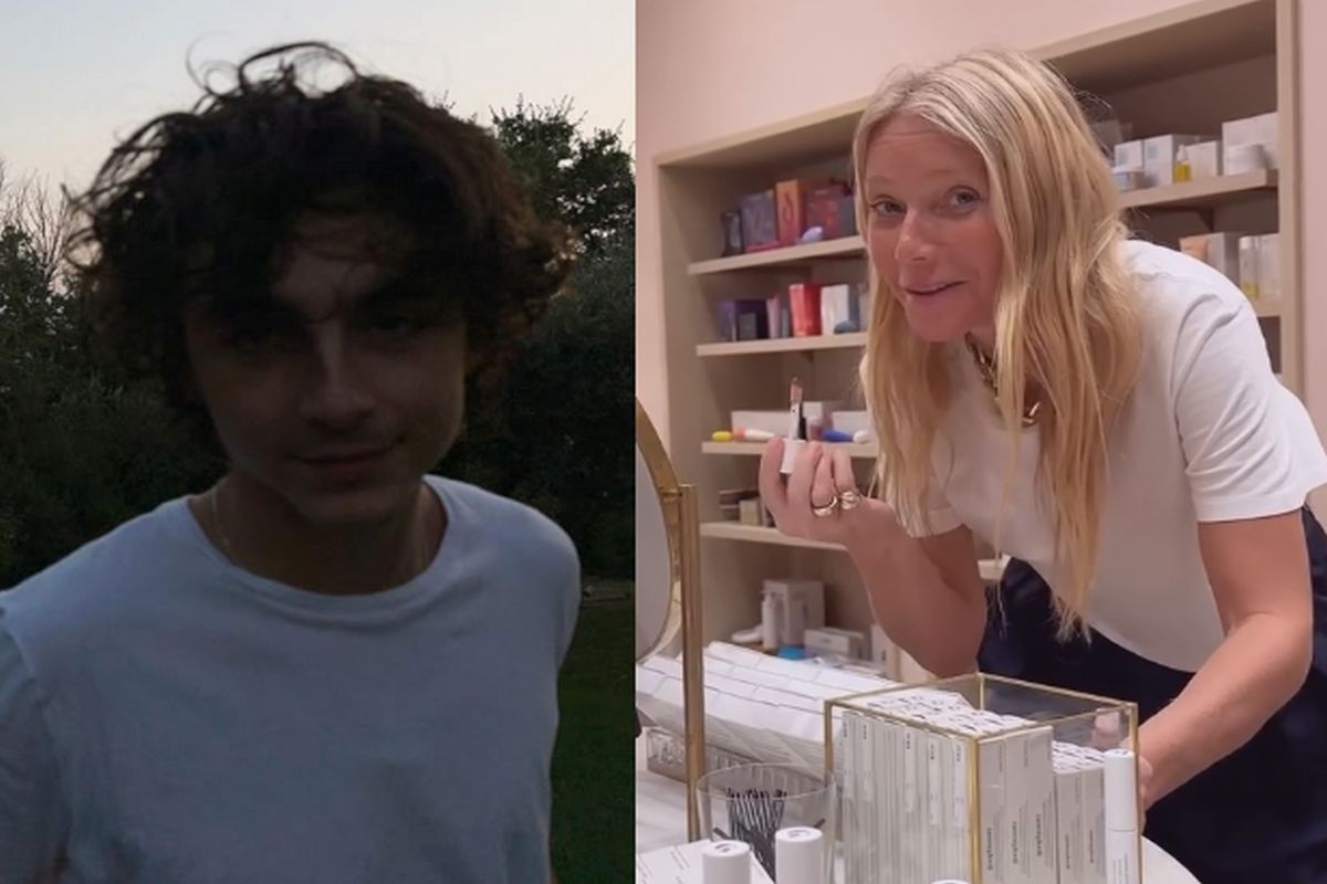 Timothée Chalamet, Gwyneth Paltrow