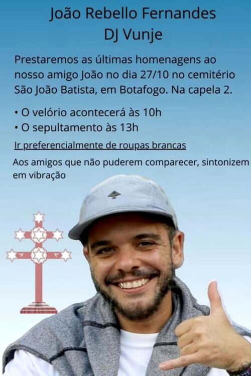 Velório e funeral de João Rabello 