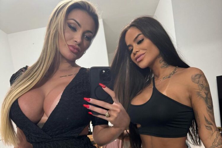 andressa urach e gabrela sousa, mulher de nego di