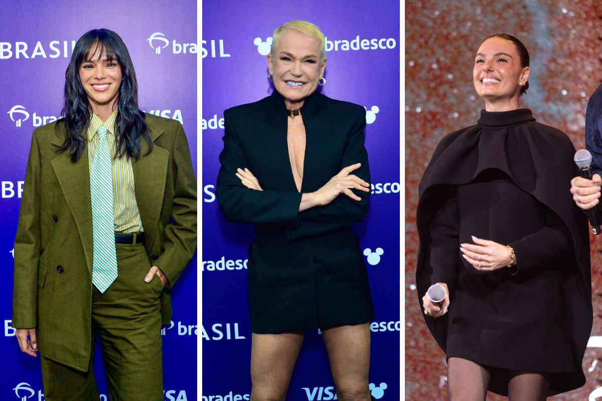 Bruna Marquezine, Xuxa Meneghel e Isis Valverde