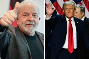 Lula e Donald Trump