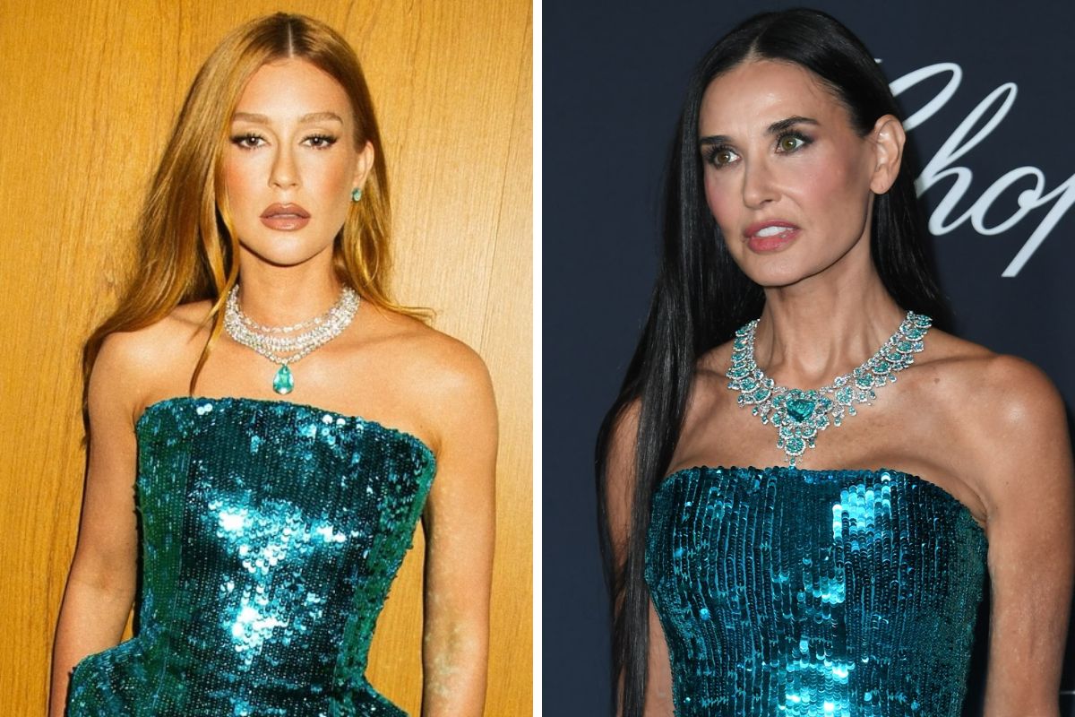 Marina Ruy Barbosa e Demi Moore