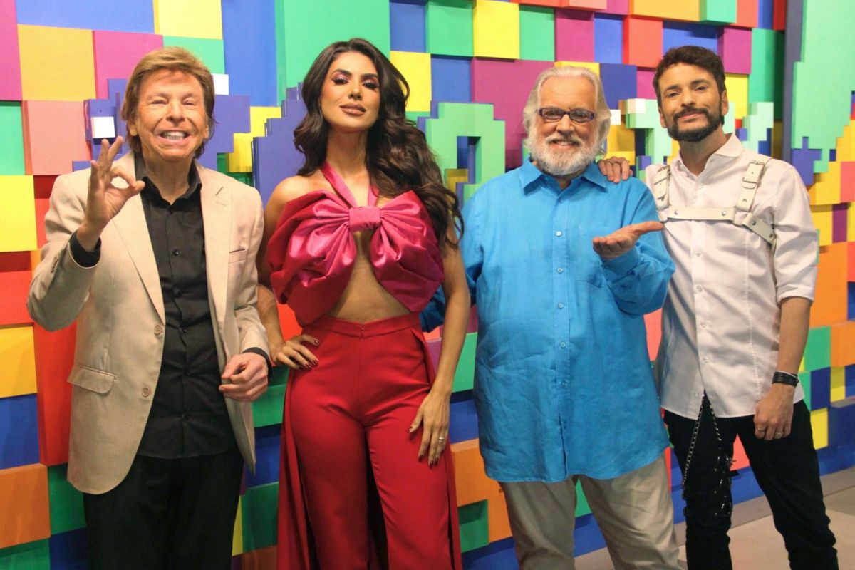 Nelson Rubens, Flavia Noronha, Leão Lobo e Fefito