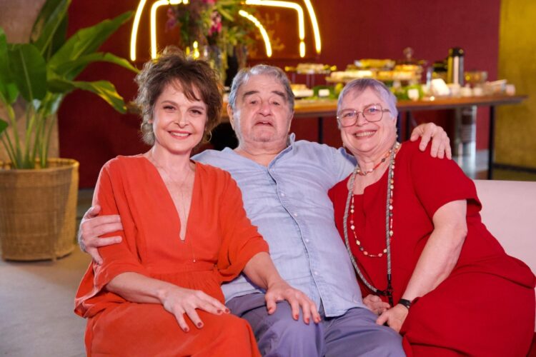 Drica Moraes, Otávio Augusto e Cristina Mullins