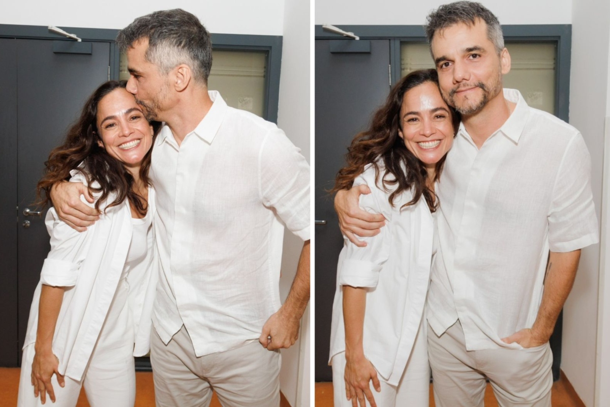 Alice Braga e Wagner Moura na CCXP24