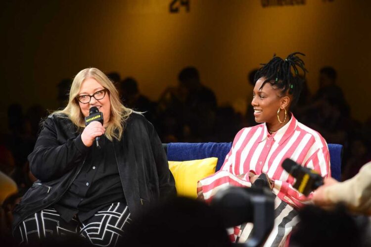 Alison Shapker e Jade Anouka, roteirista e atriz de "Duna - A Profecia", na CCXP24