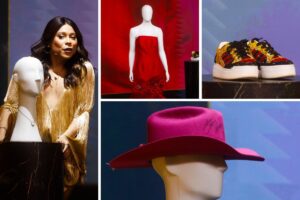 Blogueirinha com itens do leilão