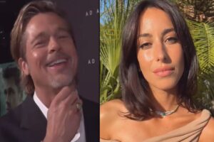 Brad Pitt, Inés de Ramón