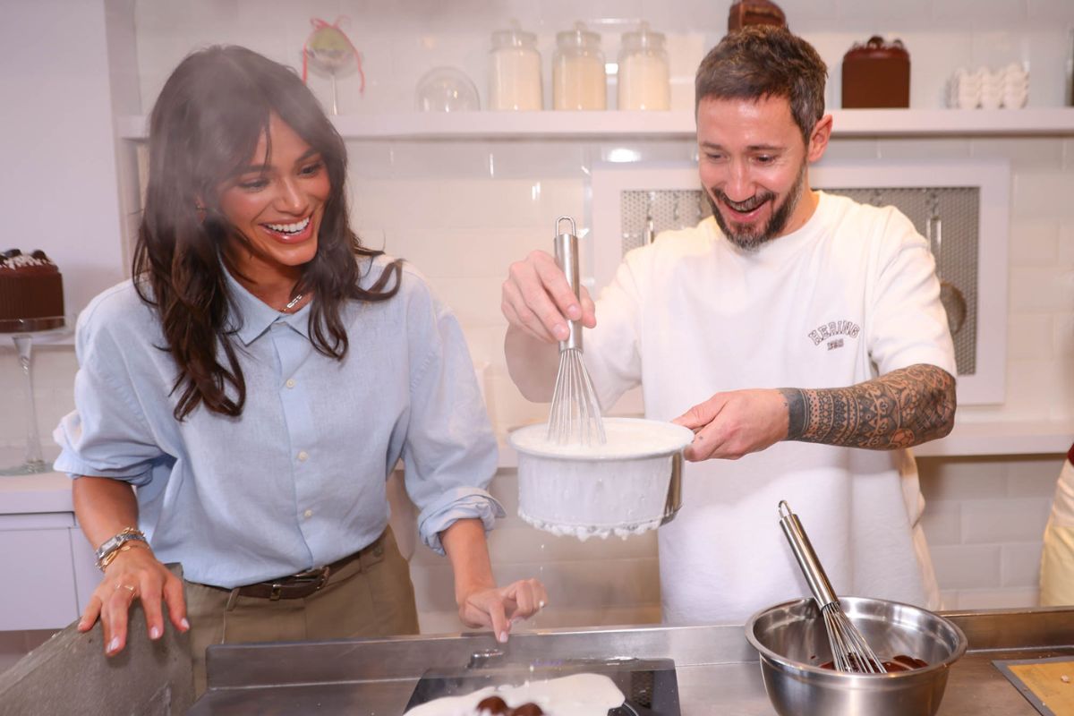 Bruna Marquezine e Cedric Grolet