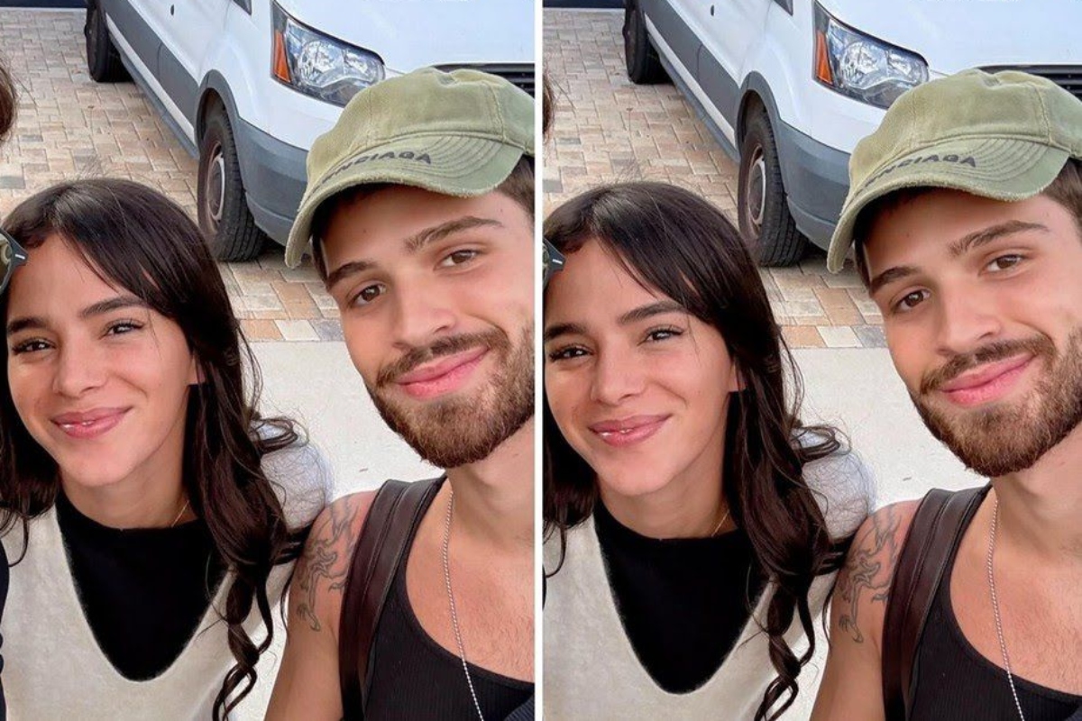 Bruna Marquzine e João Guilherme nos EUA