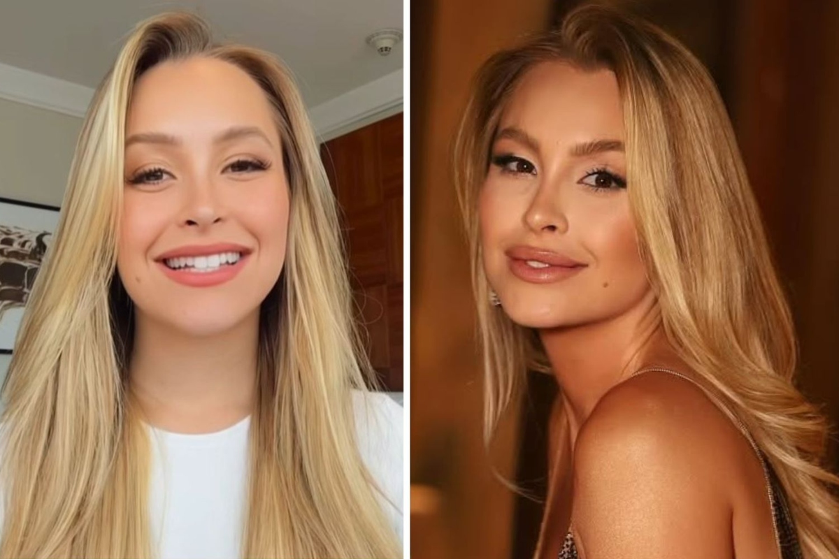 Carla Diaz antes e depois