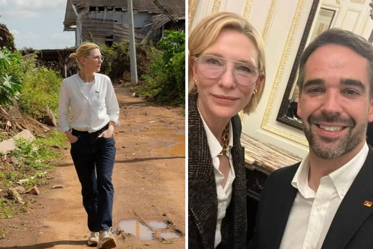 Cate Blanchett no Brasil