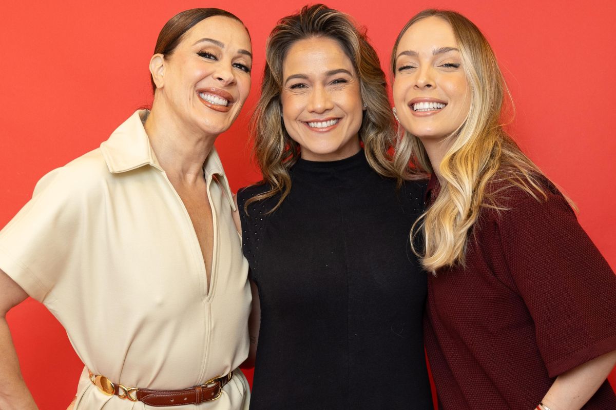 Claudia Raia, Fernanda Gentil e Tata Estaniecki