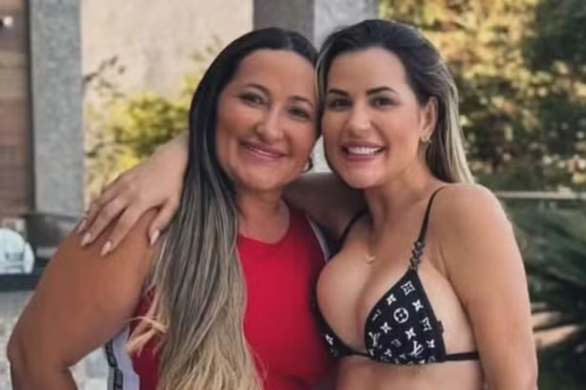 deolane bezerra e a mae