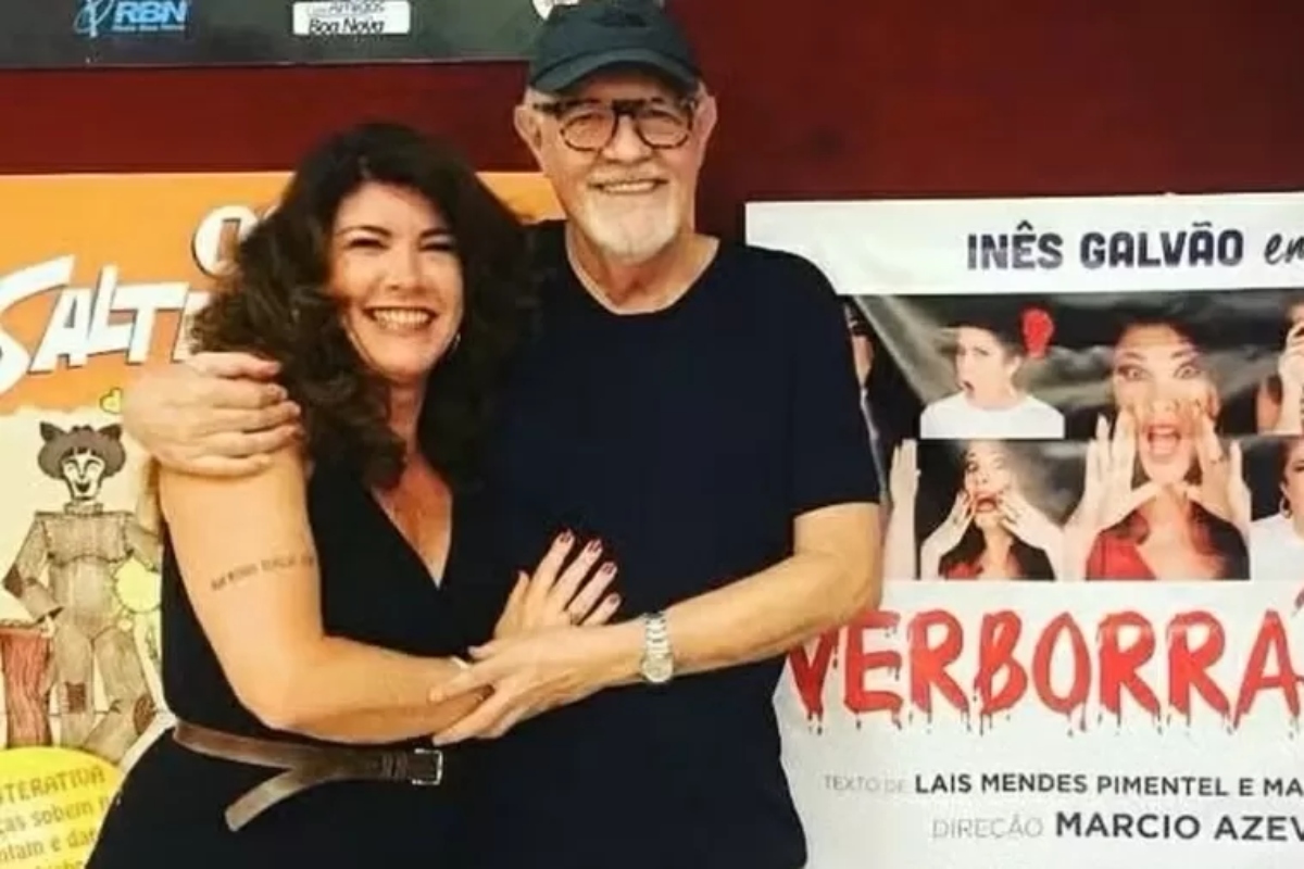 Inês Galvão e Ney Latorraca