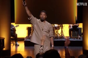Jamie Foxx em seu especial da Netflix