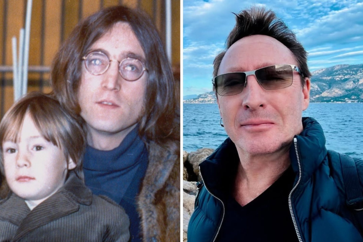 Julian Lennon e John Lennon