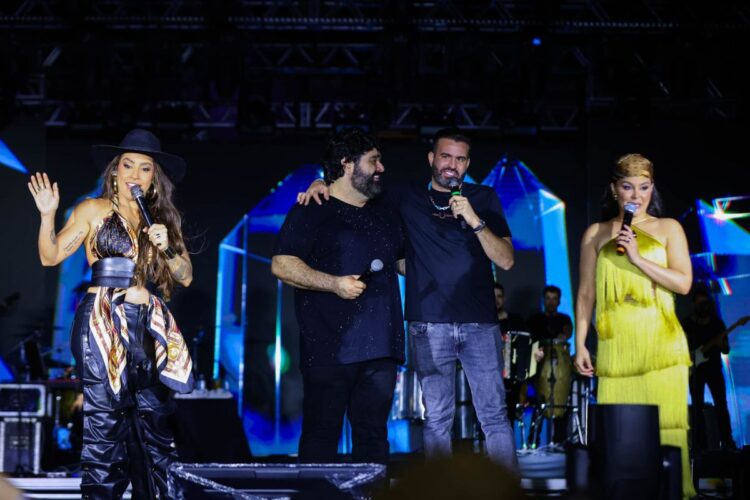 Lauana Prado, Cesar Menotti, Maraisa e Fernando Mocó