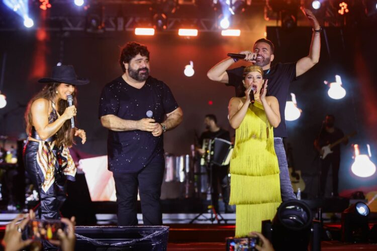 Lauana Prado, Cesar Menotti, Maraisa e Fernando Mocó