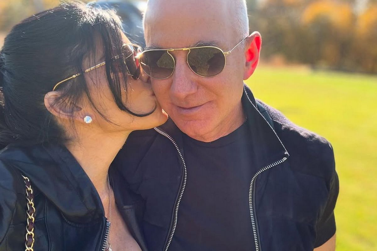 Lauren Sánchez e Jeff Bezos