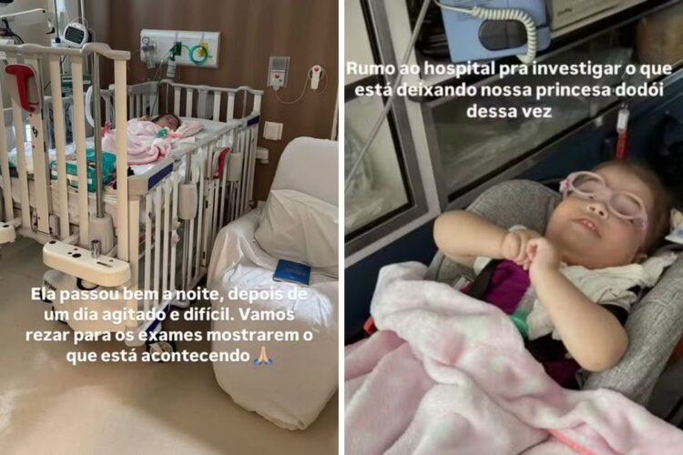 Maria Guilhermina no hospital