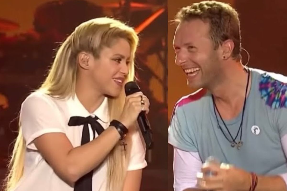 Shakira e Chris Martin