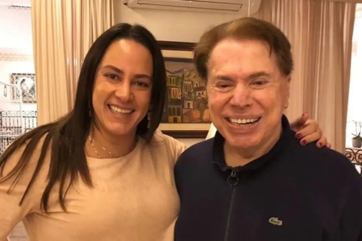 Silvia Abravanel e Silvio Santos