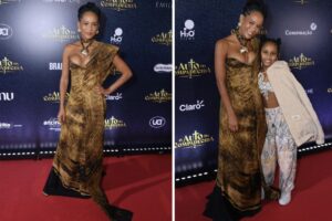 Taís Araujo e a filha, Maria Antônia