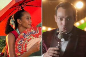 Taís Araujo (Vale Tudo) e Eduardo Sterblitch (Garota do Momento)