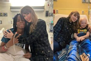Taylor Swift no hospital infantil