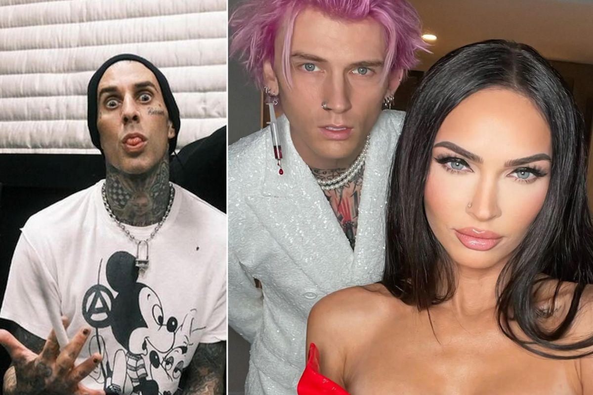 Travis Barker, MGK, Megan Fox