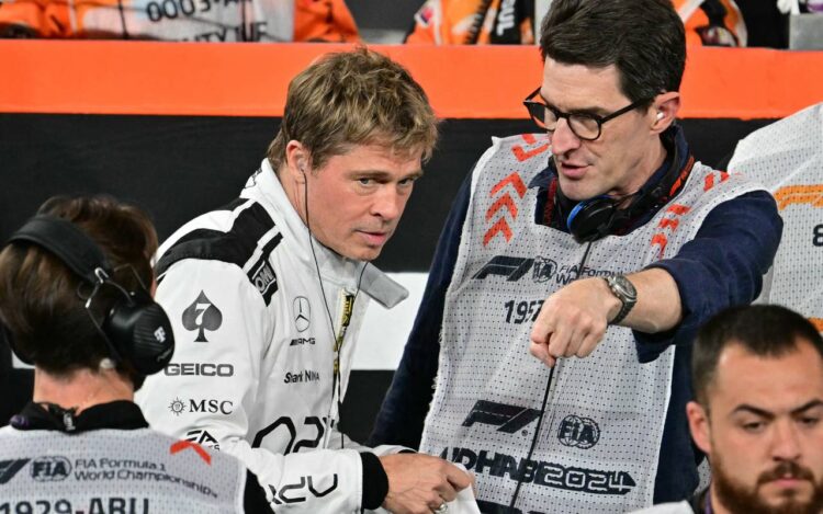 BRAD PITT no filme F1