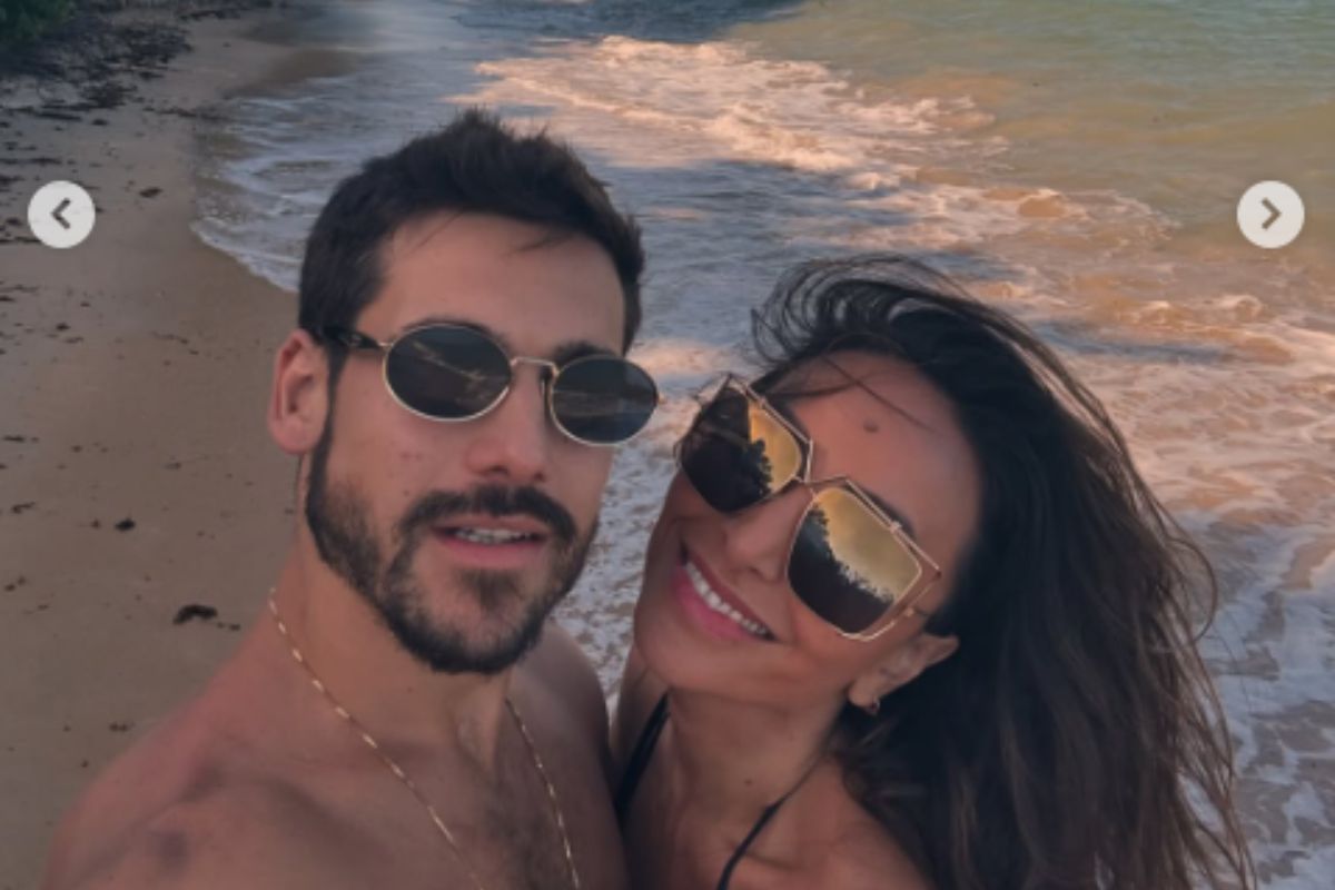 Nicolas Prattes e Sabrina Sato