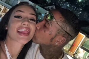 Bia Miranda e Gato Preto